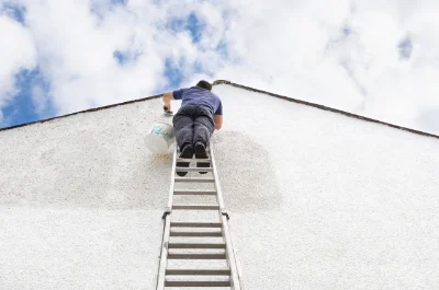 Peinture extérieure au Grand-Bornand — façades et ravalement